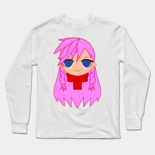 Hanna Meets Kaa - Hanna face (1) Long Sleeve T-Shirt